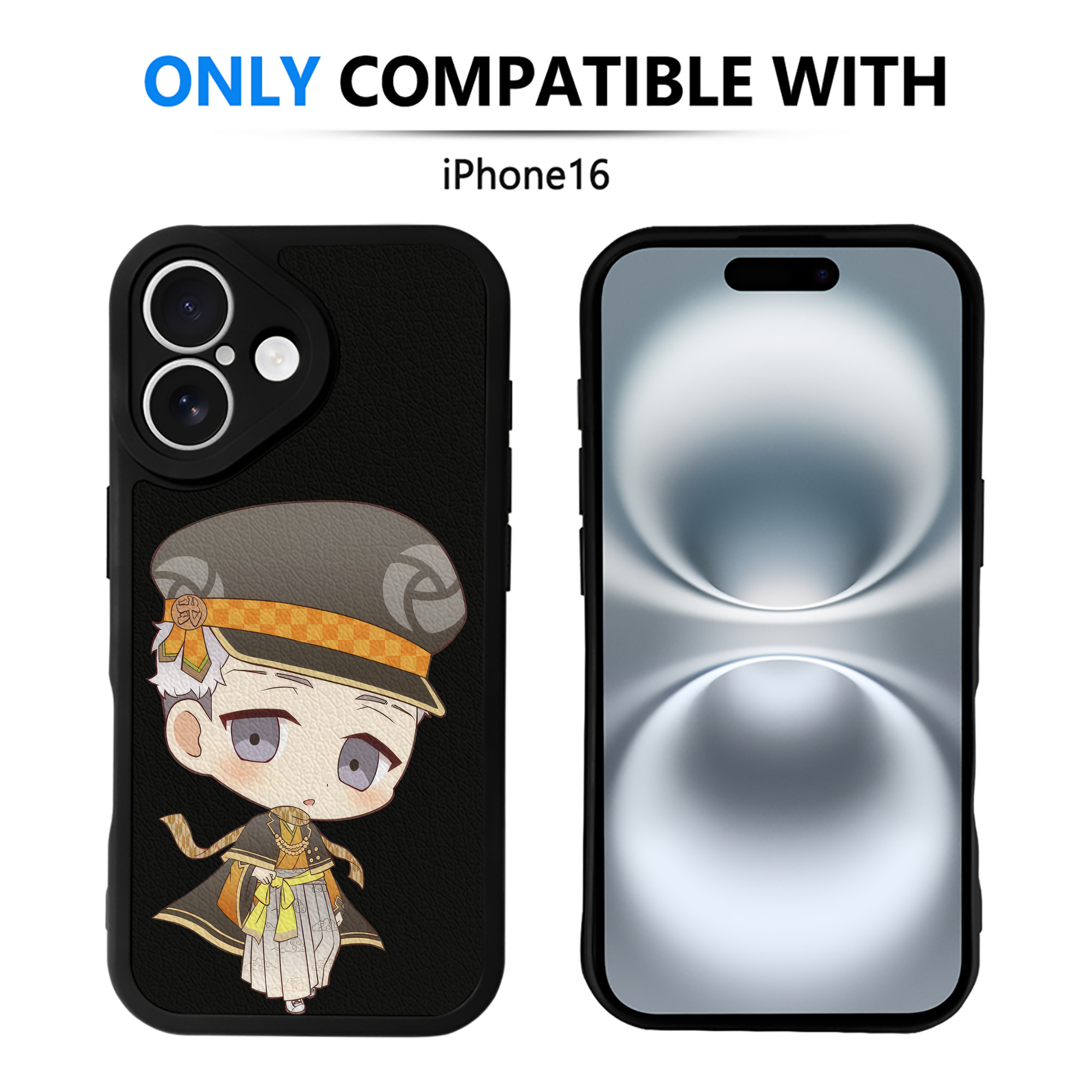 （画像用） 東京リベンジャーズ Tokyo Revengers 【iPhone 16シリーズ対応】シリコンスマホケース（レザー調） 材質：シリコン